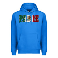 True Royal Mexican Flag Padre Premium Hoodie - Jasminsmagicworld