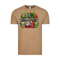 Vintage Coffee merry christmas yall Vintage Tee - CowhideDigitalArt