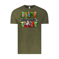 Vintage Olive merry christmas yall Vintage Tee - CowhideDigitalArt