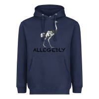 Navy allegedly Heavyweight Hoodie - Bettercallsaul