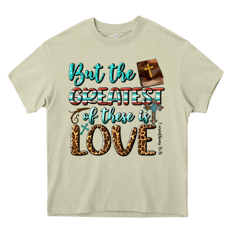 But The Greatest Of These Is Love Heavy Core Tee by BundleAndBundleShop | Teevron