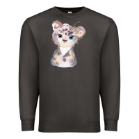 Smoke tiger cute animals Premium Sweatshirt - RanaPortraitStore
