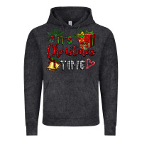Vintage Black it's Christmas time Vintage Hoodie - BarkalooDesign