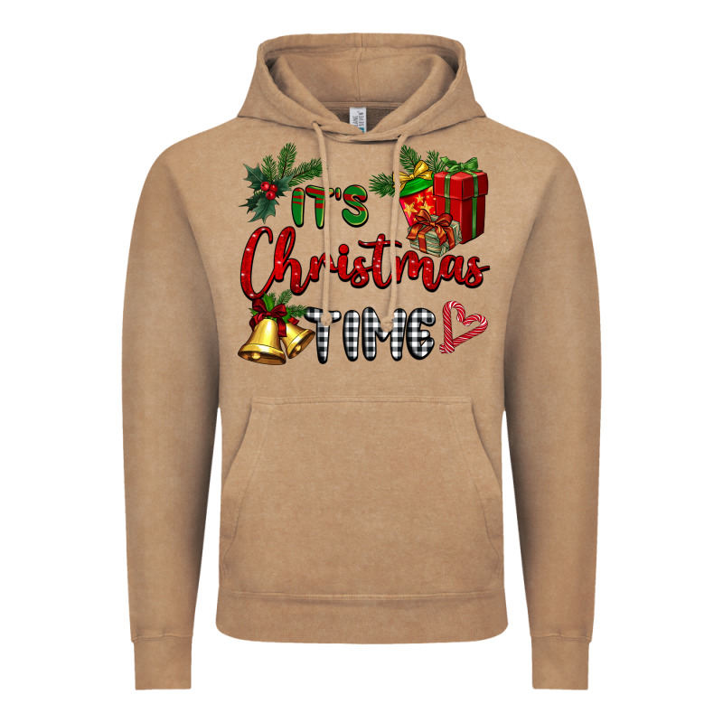 It's Christmas Time Vintage Hoodie by BarkalooDesign | Teevron