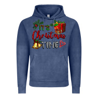 Vintage Denim it's Christmas time Vintage Hoodie - BarkalooDesign