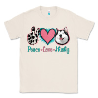 Natural Peace Love Husky Classic Tee - Jasminsmagicworld