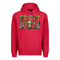 Cardinal show mom brown calf eye glasses Premium Hoodie - BarkalooDesign