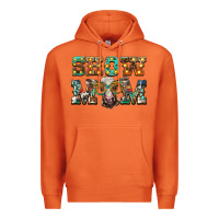 Carrot show mom brown calf eye glasses Premium Hoodie - BarkalooDesign