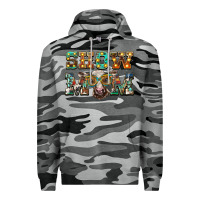Slate Camo show mom brown calf eye glasses Premium Hoodie - BarkalooDesign