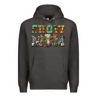 Smoke show mom brown calf eye glasses Premium Hoodie - BarkalooDesign
