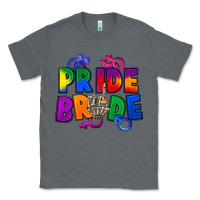 Charcoal Heather Pride bride Classic Tee - FaDigitalArtStudio