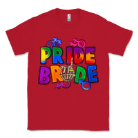 Red Pride bride Classic Tee - FaDigitalArtStudio