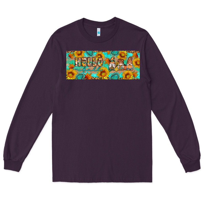 Hello Fall Gnomes Long Sleeve Tee by Artiststas | Teevron