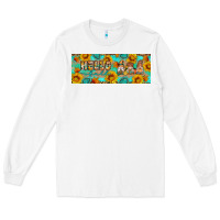 White Hello fall gnomes Long Sleeve Tee - Artiststas