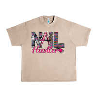 French Oak Nail hustler Urban Heavy Tee - SublimationCraftShop