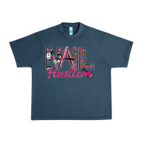 Midnight Navy Nail hustler Urban Heavy Tee - SublimationCraftShop