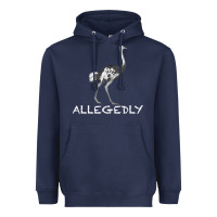 Navy allegedly Heavyweight Hoodie - Bettercallsaul