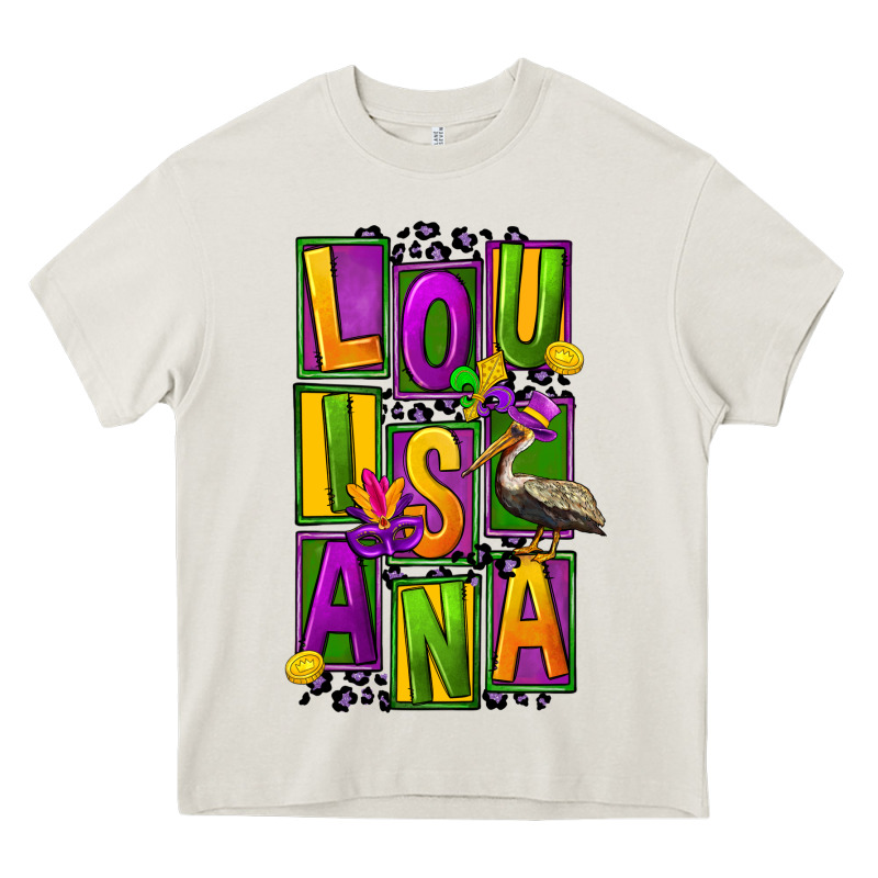 Mardi Gras Louisiana Heavy Core Tee by FaDigitalArtStudio | Teevron