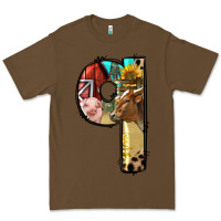 Cacao Farm Life Alphabet Lowercase Letters Q Premium Tee - BundleAndBundleShop
