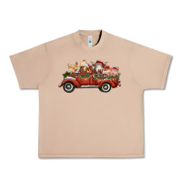 Burro christmas truck with farm animals Urban Heavy Tee - RanaPortraitStore