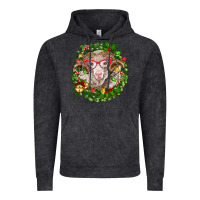 Vintage Black Christmas merino Vintage Hoodie - BarkalooDesign