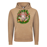 Vintage Coffee Christmas merino Vintage Hoodie - BarkalooDesign