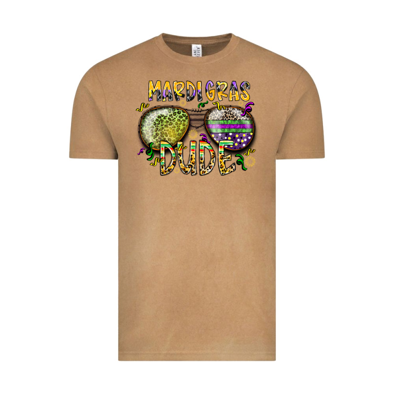 Mardi Gras Dude Vintage Tee by SublimationCraftShop | Teevron