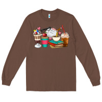 Chestnut Teacher Coffee Cups Long Sleeve Tee - Artiststas