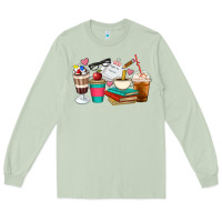 Matcha Teacher Coffee Cups Long Sleeve Tee - Artiststas