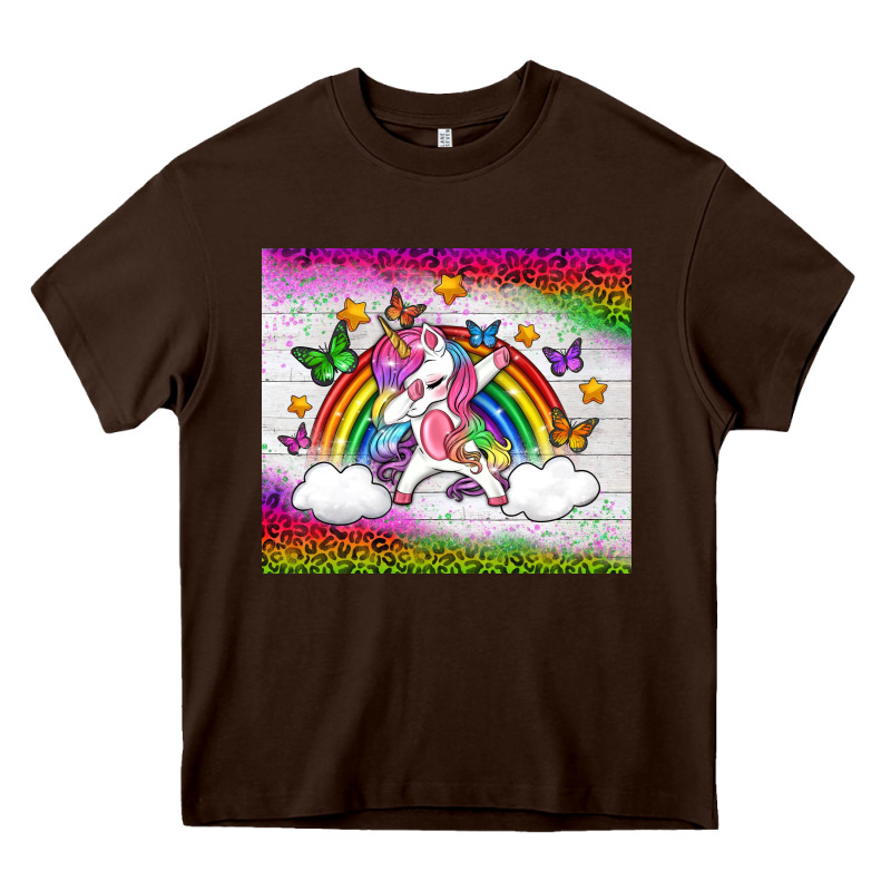 Lgbtq Dabbbing Unicorn And Rainbow Tumbler Heavy Core Tee by BundleAndBundleShop | Teevron