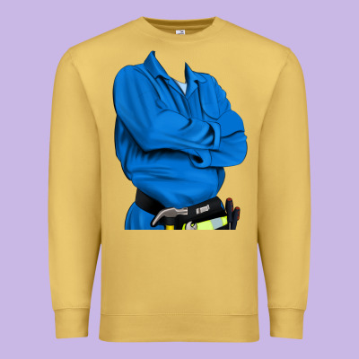 English Cocker Spaniel Mechanic 2 Premium Sweatshirt Designed By Ranaportraitstore