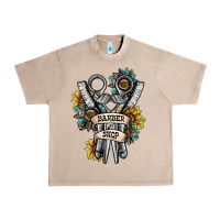 French Oak barber shop Urban Heavy Tee - SublimationCraftShop