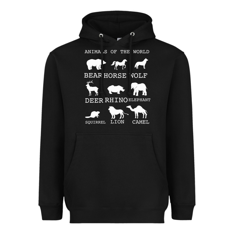 Animals Of The World Heavyweight Hoodie by Bettercallsaul | Teevron
