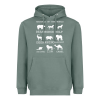 Sage Animals Of The World Heavyweight Hoodie - Bettercallsaul