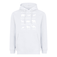 White Animals Of The World Heavyweight Hoodie - Bettercallsaul