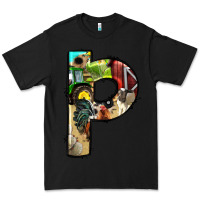 Black farm life alphabet lowercase letters p Premium Tee - BundleAndBundleShop