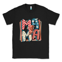 Black 4th of July mama with lightning bolt Classic Tee - FaDigitalArtStudio