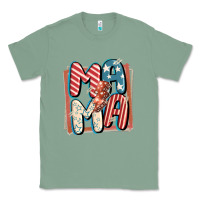 Sage 4th of July mama with lightning bolt Classic Tee - FaDigitalArtStudio