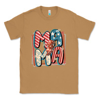 Toasted Coconut 4th of July mama with lightning bolt Classic Tee - FaDigitalArtStudio