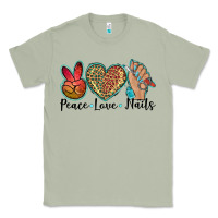 Matcha peace love nails Classic Tee - BarkalooDesign