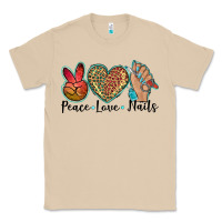 Mushroom peace love nails Classic Tee - BarkalooDesign