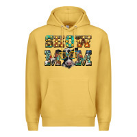 Antique Gold show mom baby cow Premium Hoodie - BarkalooDesign
