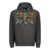 Charcoal Heather show mom baby cow Premium Hoodie - BarkalooDesign