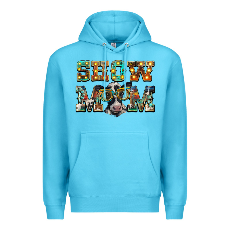 Show Mom Baby Cow Premium Hoodie by BarkalooDesign | Teevron