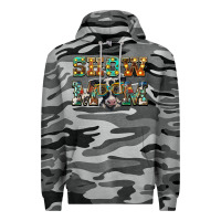 Slate Camo show mom baby cow Premium Hoodie - BarkalooDesign