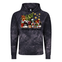 Cloud Black merry christmas gnomes truck Vintage Hoodie - BarkalooDesign