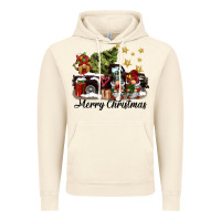 Vintage Artic merry christmas gnomes truck Vintage Hoodie - BarkalooDesign