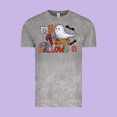My 1st Halloween Vintage Tee Designed By Cowhidedigitalart