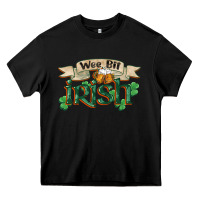 Black wee bit irish st patrick's day Heavy Core Tee - FaDigitalArtStudio