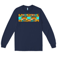 Navy it's fall y'all Long Sleeve Tee - Artiststas